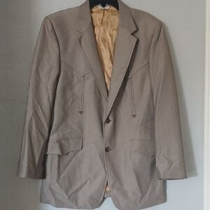 Elegant Men's Brown Blazer